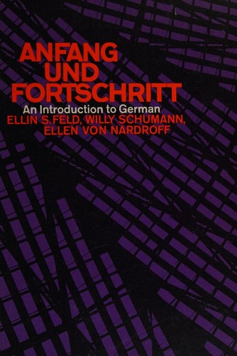 Laboratory workbook for Anfang und Fortschritt; an introduction to German