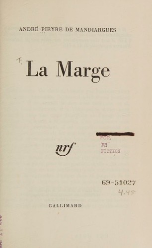 La marge. (Collection Soleil)