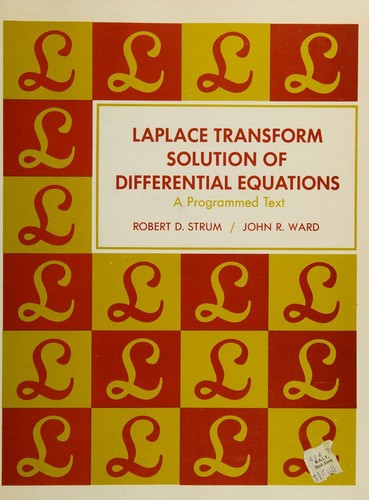 Laplace Transform Solution of Differential Equations a Programmed Text