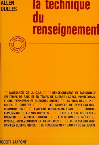 La technique du renseignement
