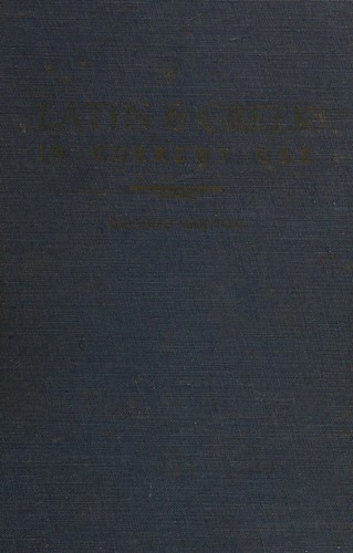 Latin and Greek in current use