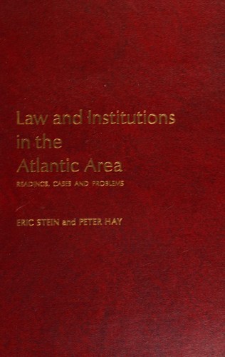 Law and institutions in the Atlantic area