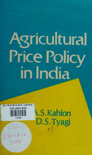 Agricultural price policy in India