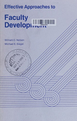 Effective approaches to faculty development