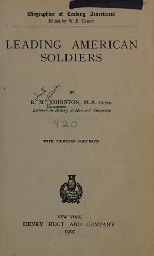 Leading American soldiers