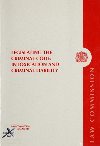 Legislating the criminal code