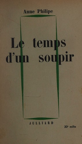 Le Temps D'un Soupir