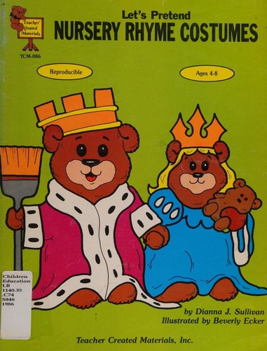 Let's pretend nursery rhyme costumes - Ages 4-8
