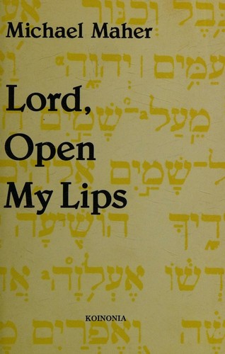 Lord, open my lips