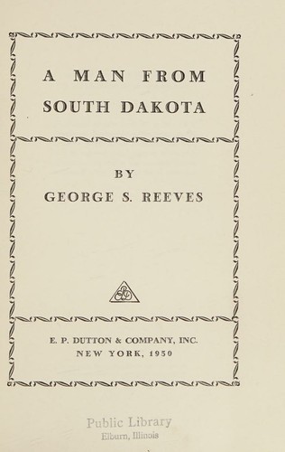 A man from South Dakota