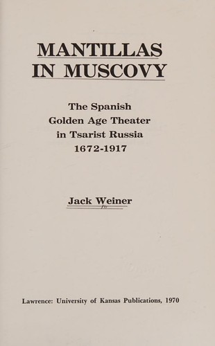 Mantillas in Muscovy