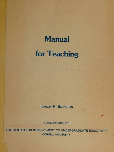 Manual for teaching