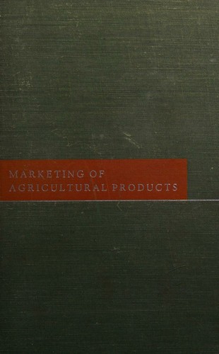 Marketing of agricultural products