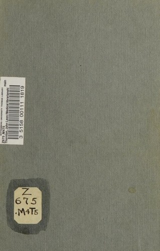 Medical librarianship