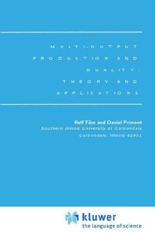 Multi-output production and duality : theory and applications