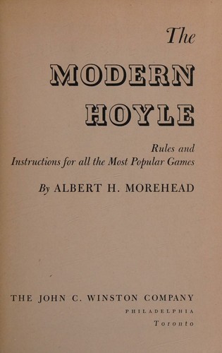 The modern Hoyle;