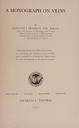 A monograph on veins,