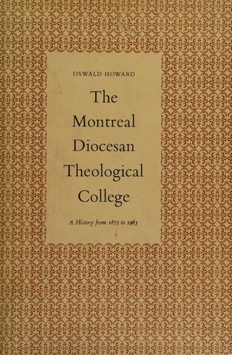 The Montreal Diocesan Theological College