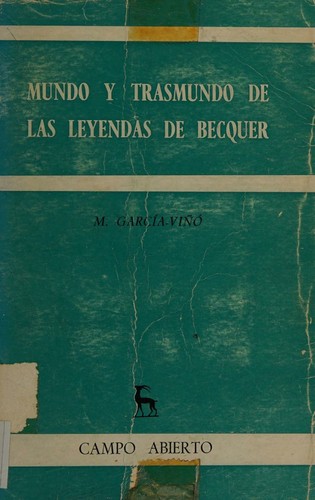Mundo y trasmundo de las leyendas de Becquer