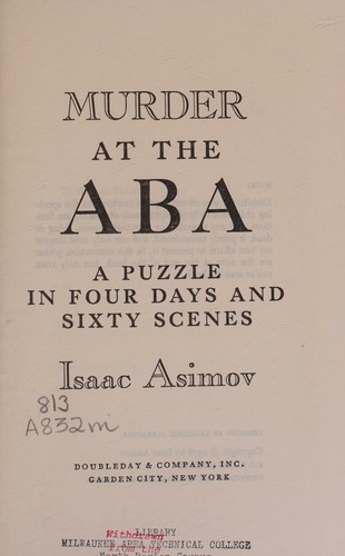 Murder at the ABA