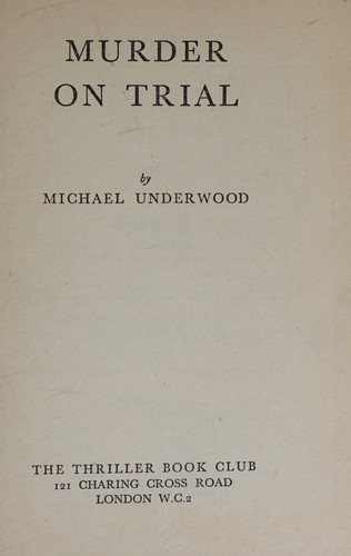 Murder on trial