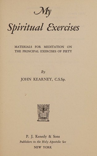 My spiritual exercises