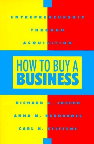 How to buy a business