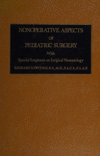 Nonoperative aspects of pediatric surgery