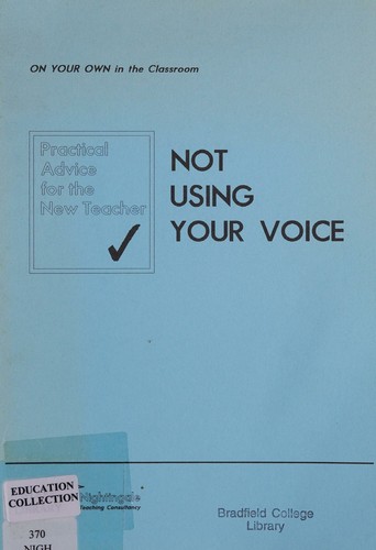 Not using your voice