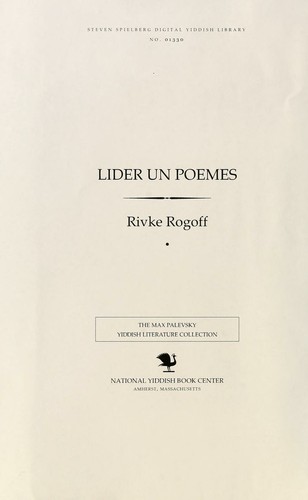 Lider un poemes