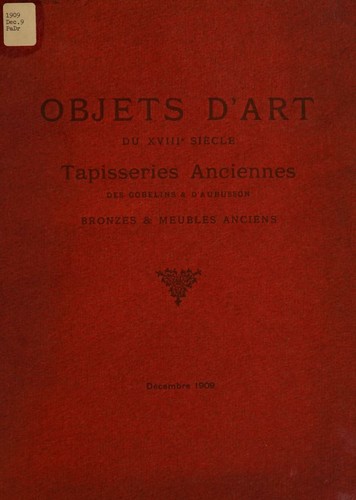 Objets d'art du XVIIIe siècle