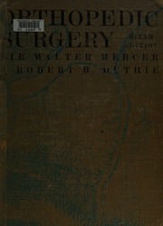 Orthopaedic surgery