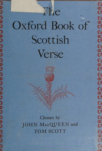 The Oxford Book of Scottish Verse