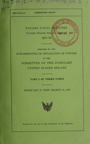 Panama Canal treaties
