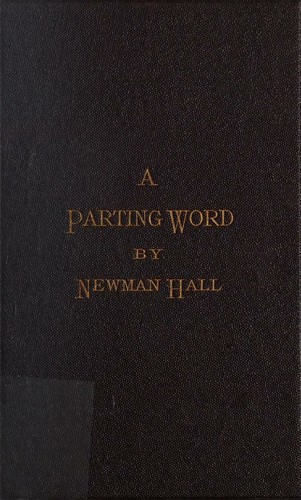 A parting word
