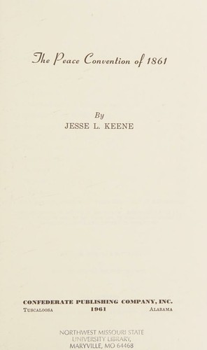 The Peace Convention of 1861