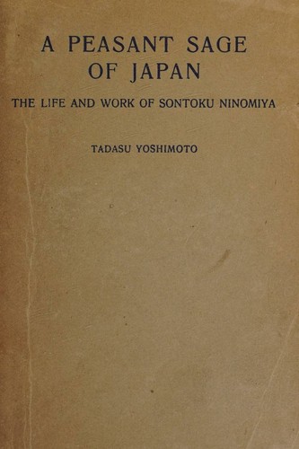 A peasant sage of Japan