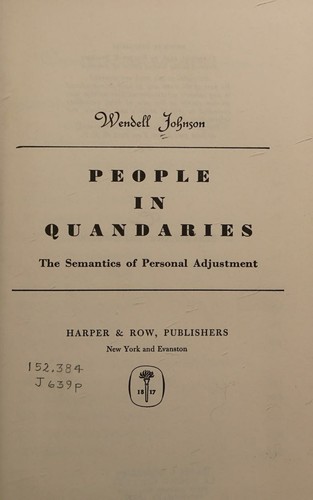 People in Quandaries