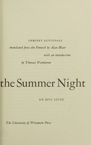 People in the summer night