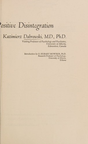 Personality-shaping through positive disintegration