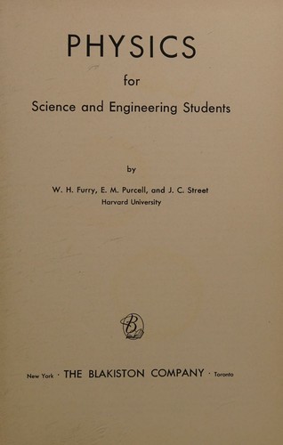 Physics for science and engineering students
