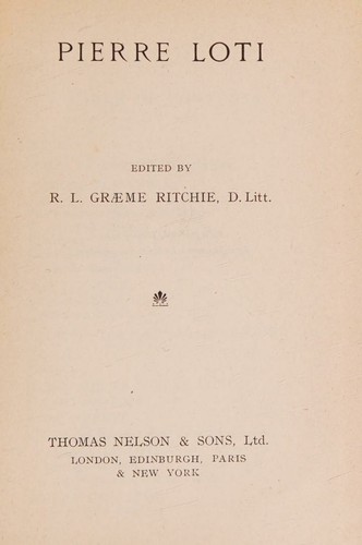 PIERRE LOTI.