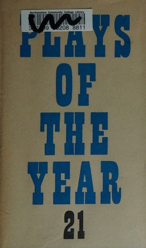 Plays of the Year; Volume 21; 1959-1960.