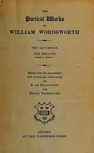 The Poetical Works of William Wordsworth