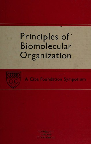 Principles of biomolecular organization