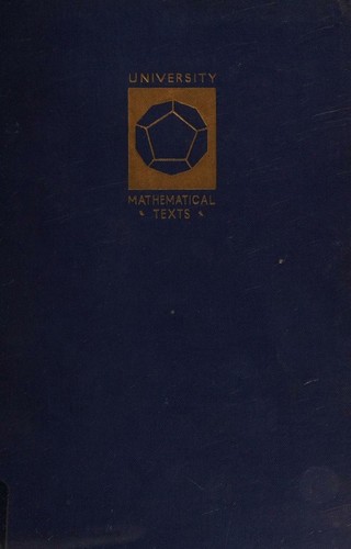 Projective geometry (University mathematical texts)