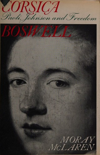 Rare McLaren. CORSICA BOSWELL PAOLI JOHNSON & FREEDOM First ed British Hardcover DJ