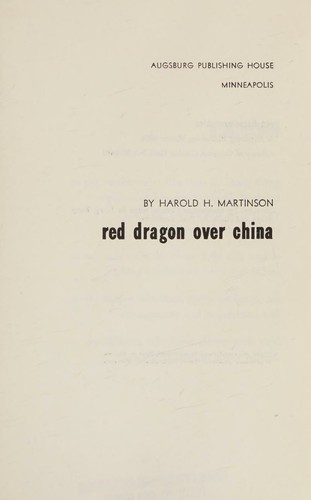 Red Dragon over China