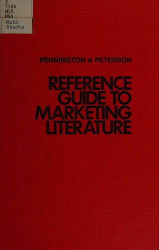 Reference guide to marketing literature