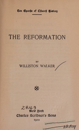 The Reformation
